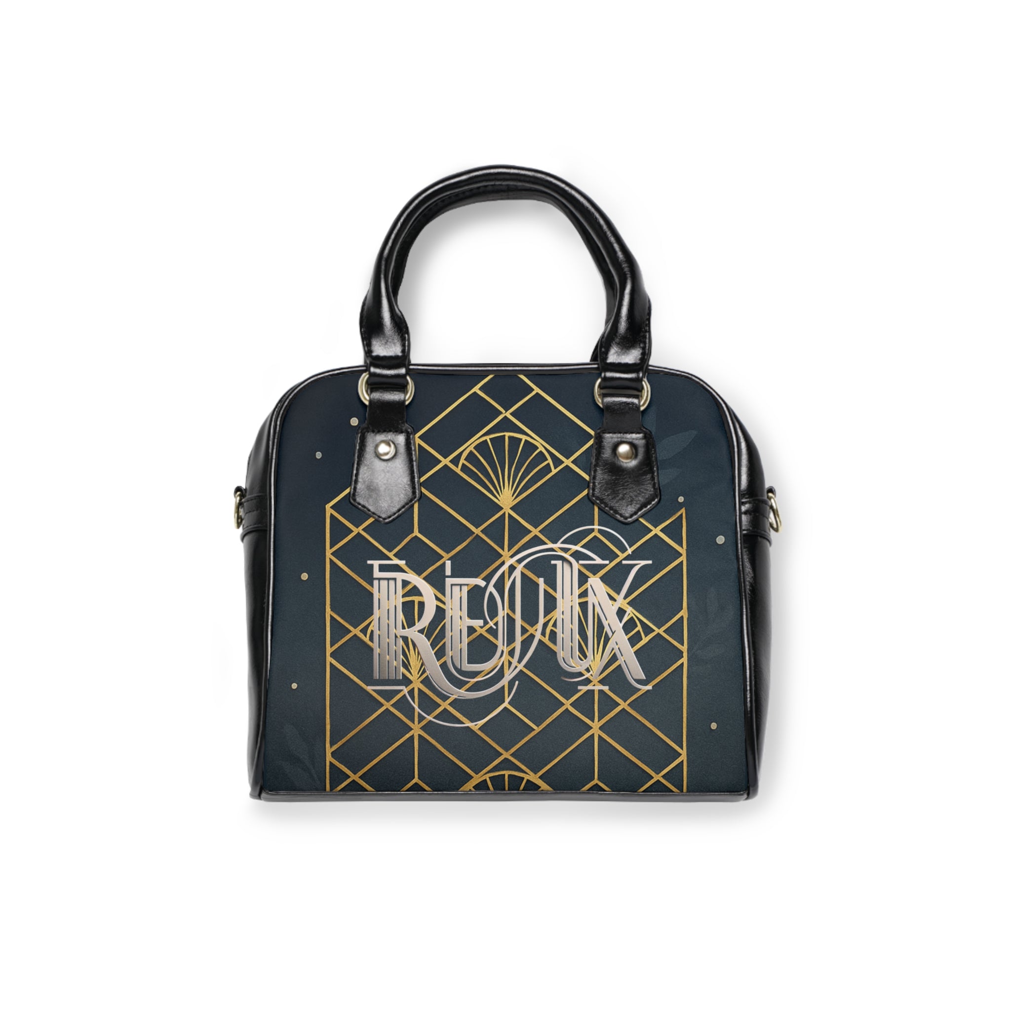 Art Deco 'Run' Shoulder Handbag — Vintage Glamorous Runner Tote
