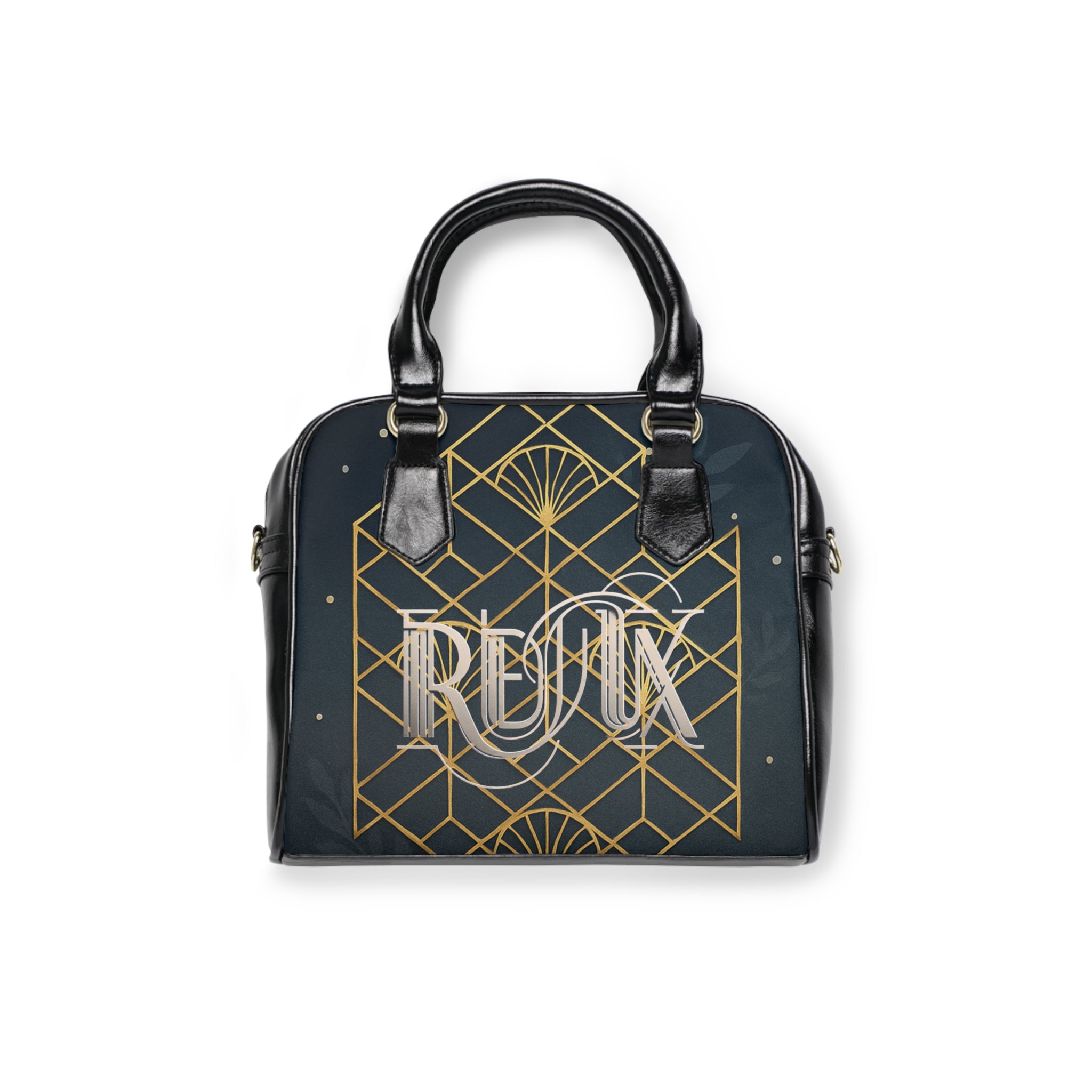 Art Deco 'Run' Shoulder Handbag — Vintage Glamorous Runner Tote